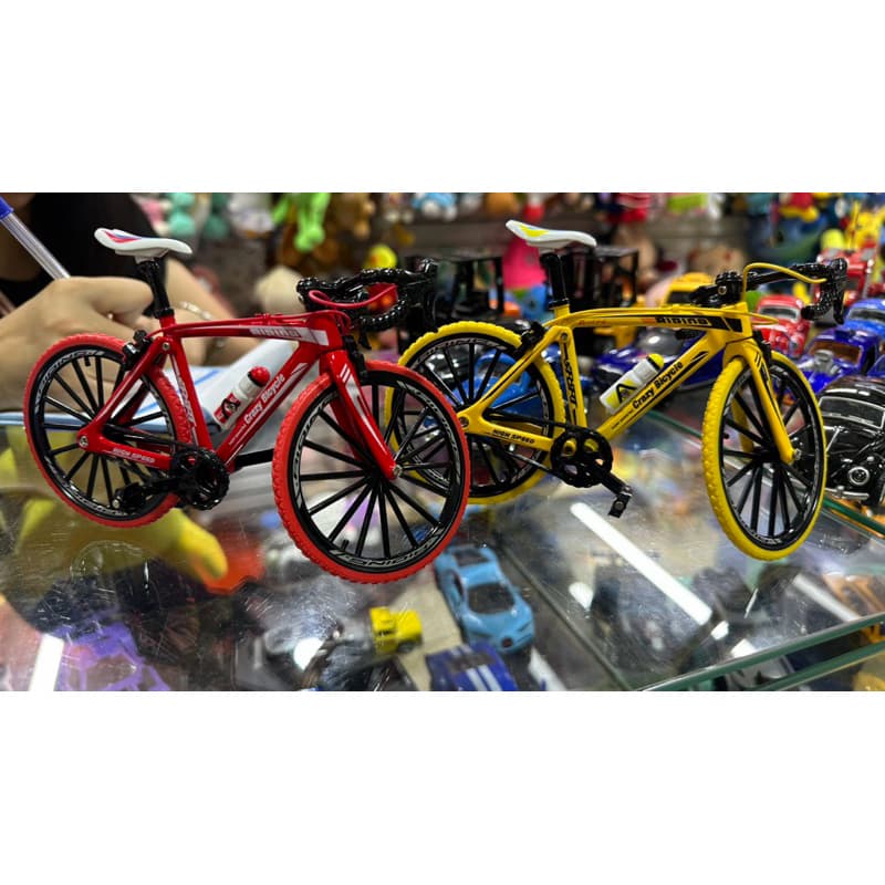 Brinquedo Miniatura Bicicleta Metal Speedl para sua coleção De Baki