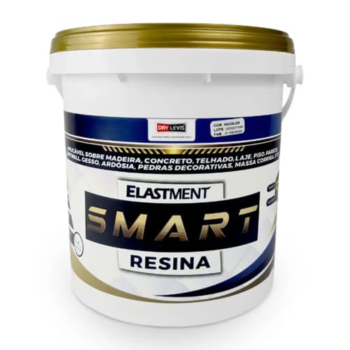 Smart Resina Elastment Multiuso Base D'água 900ml 5 Em 1 Top