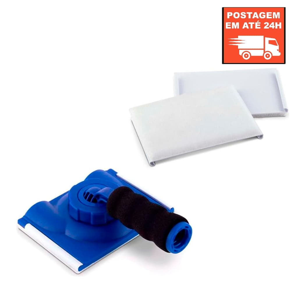 Kit Pad para Recorte em Pintura Com Cabo + Refil para Pad Roma