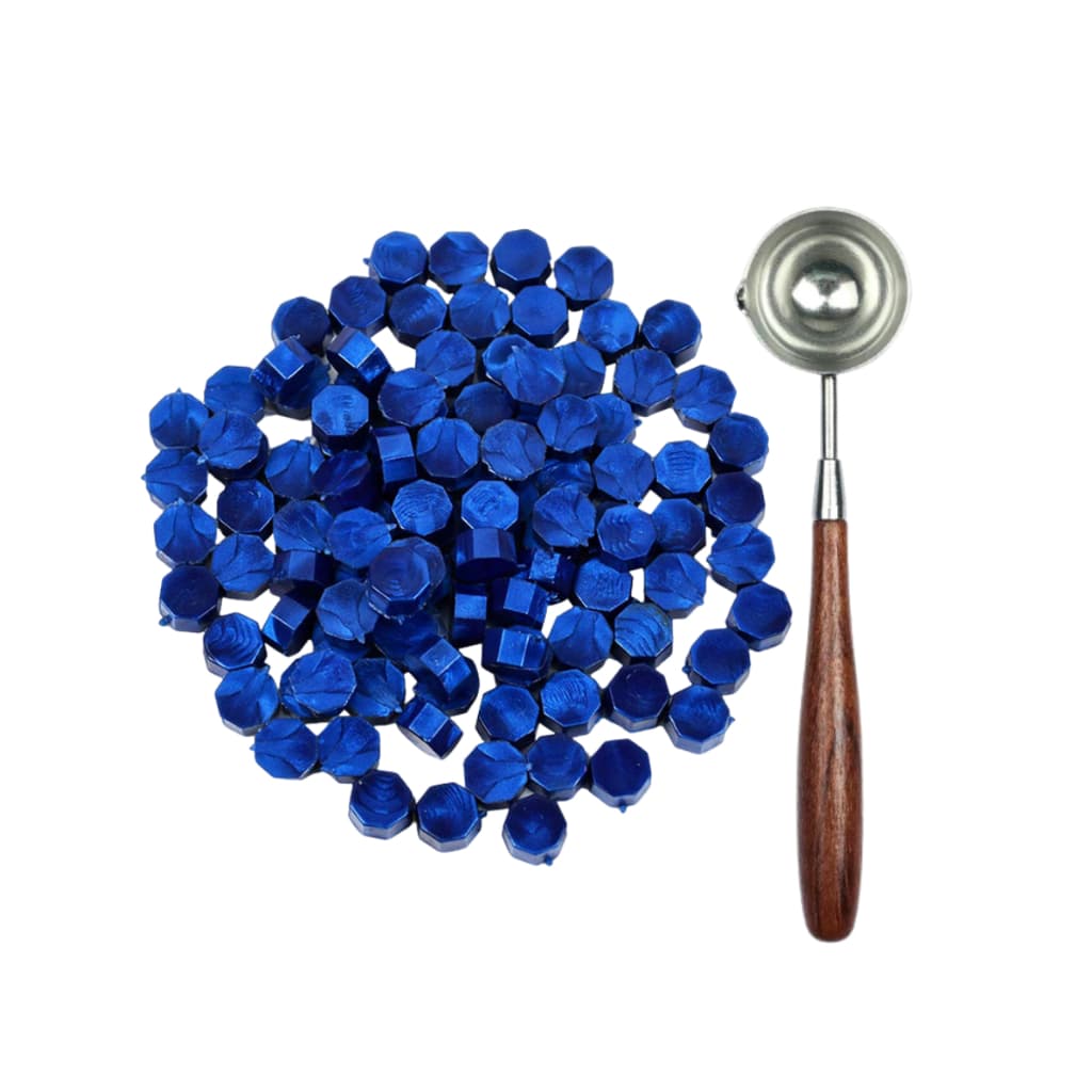 Cera para selo de sinete 200 pcs mais 1 colher dosadora