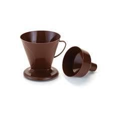 Porta Filtro Coador de Café 103 Com Suporte Para Garrafa Térmica Em Plástico Resistente BPA