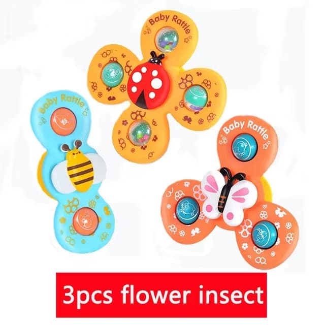 Giroscópio Toy Spinner Para Bebê Brinquedos Giratórios Banho
