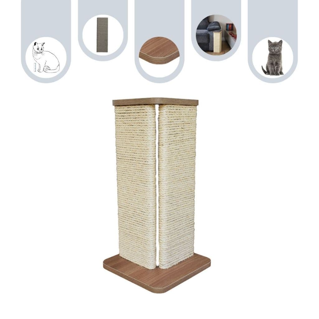 Arranhador Protetor de Canto de Sofá para Gatos em Sisal Resistente