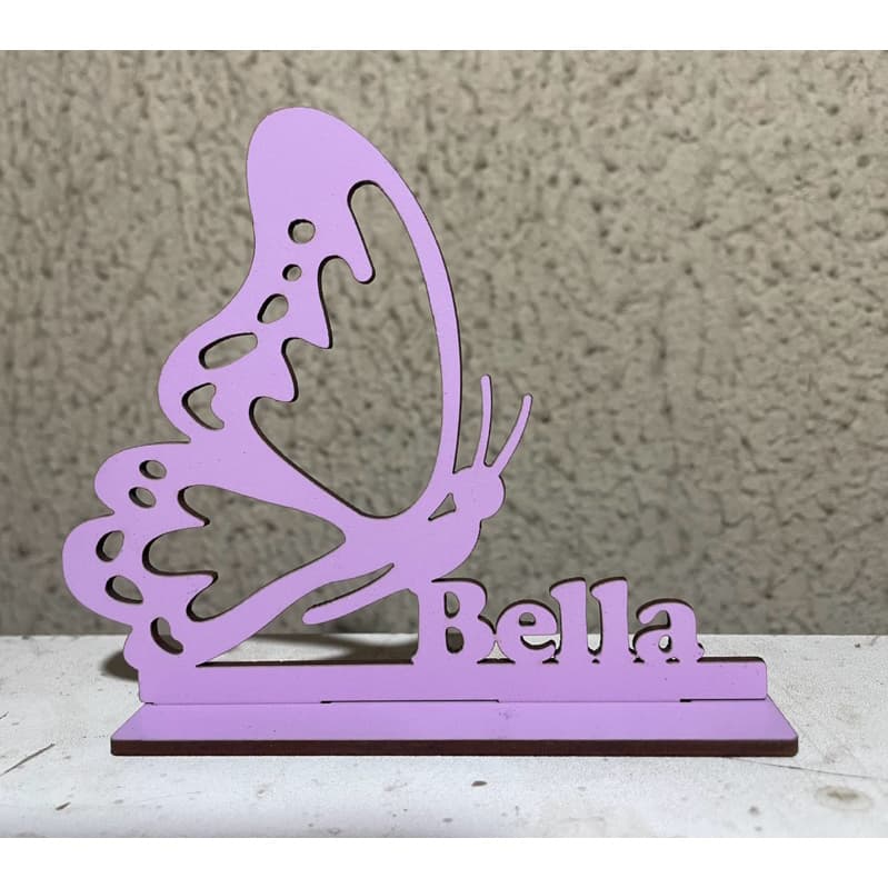15 Lembrancinhas Borboleta Personalizada Festa Nomes Aniversário Infantil Jardim Encantado