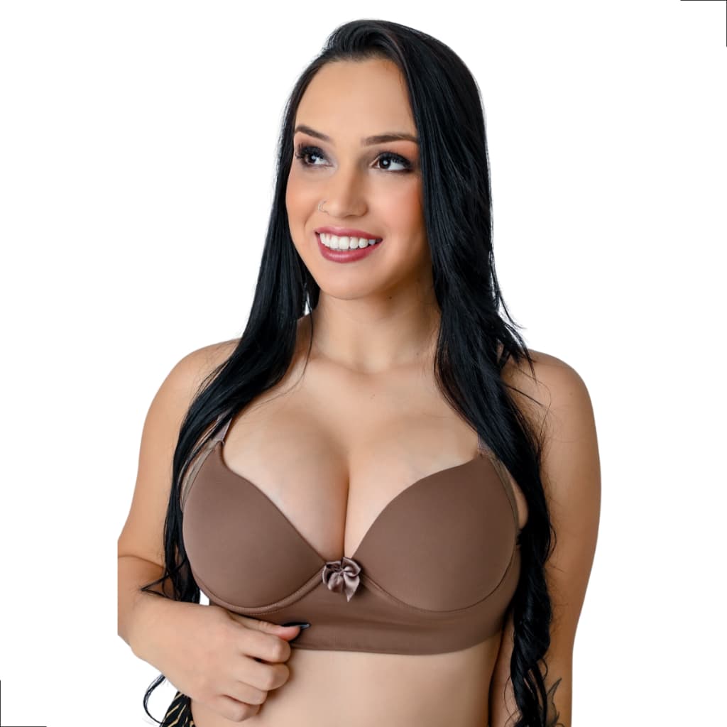 Kit 2 Sutia de Bojo Alça Reforçada Cores Lisas