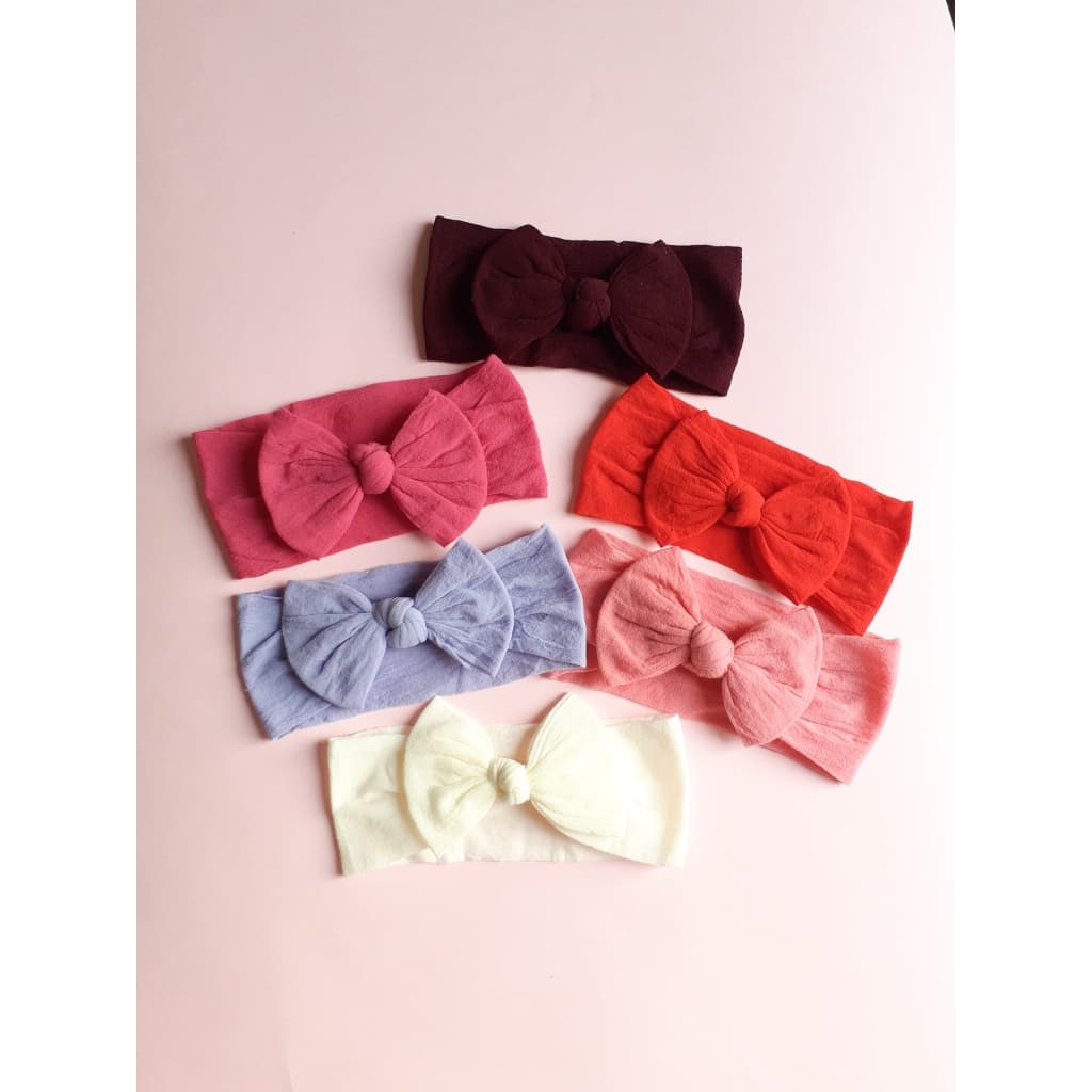 Turbante de meia - turbante de faixa - bebê - maternidade - enxoval - saida de maternidade - baby - faixinha
