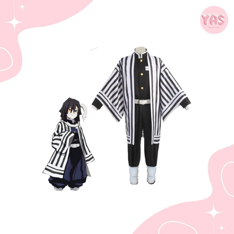 COSPLAY FANTASIA CONJUNTO UNIFORME HACHIRAS obanai kimetsu no yaiba demon slayer