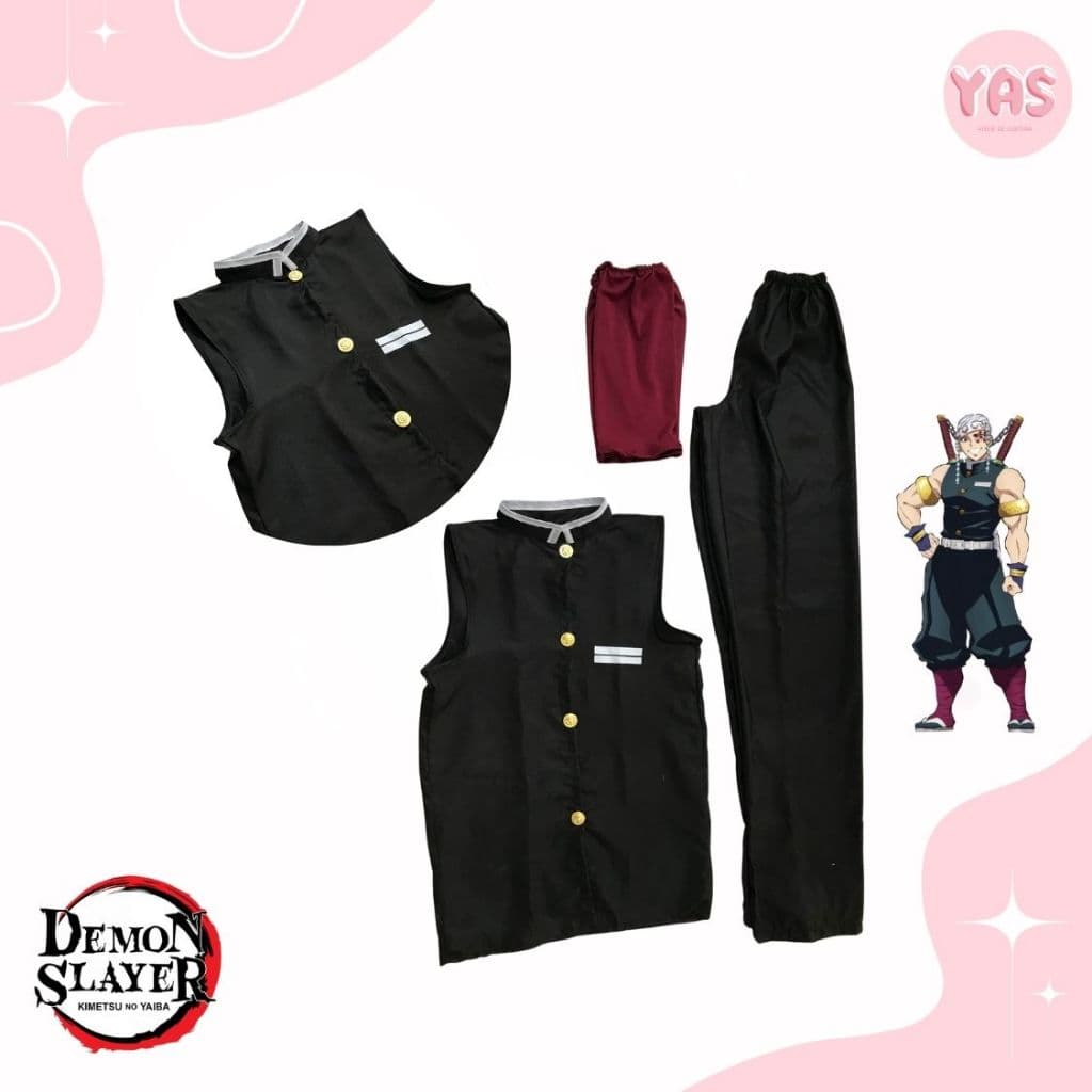 cosplay fantasia conjunto hachiras uzui