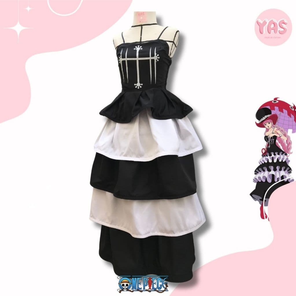 COSPLAY FANTASIA VESTIDO PERONA ONE PIECE