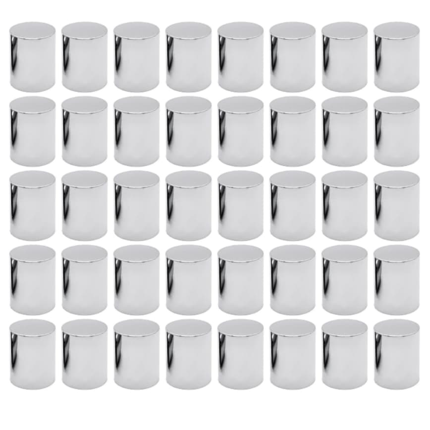 40 Capa Porca Boliviana Cromada 16 17 18 19 21 22 24 27 30 32 33mm