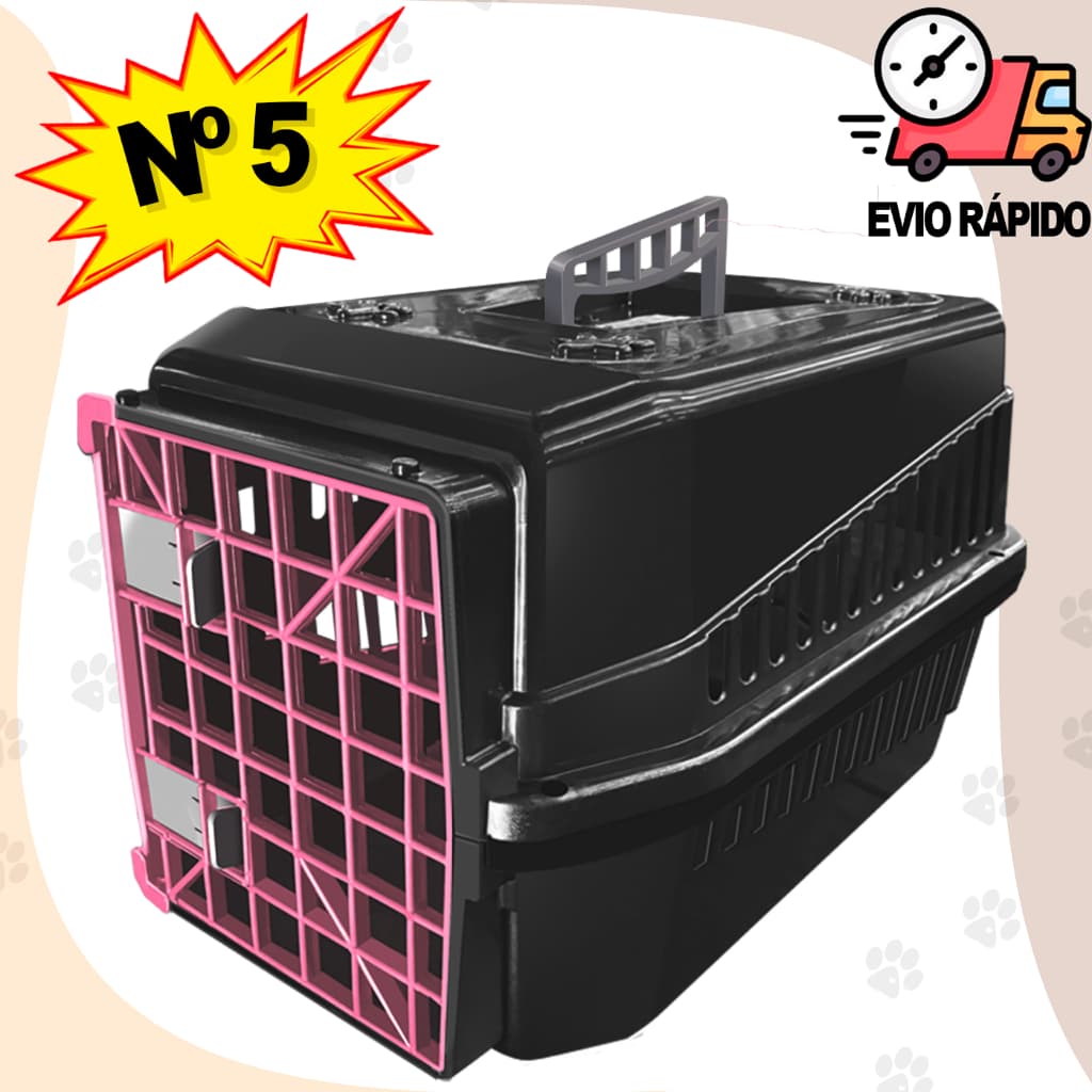 Caixa de Transporte N 5 Para Cães e Gatos e Cachorros Bolsa de Transporte Gato Cachorro