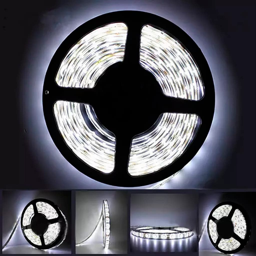 Fita de Led Branco Frio 5 metros Autocolante- 5050 Ip65