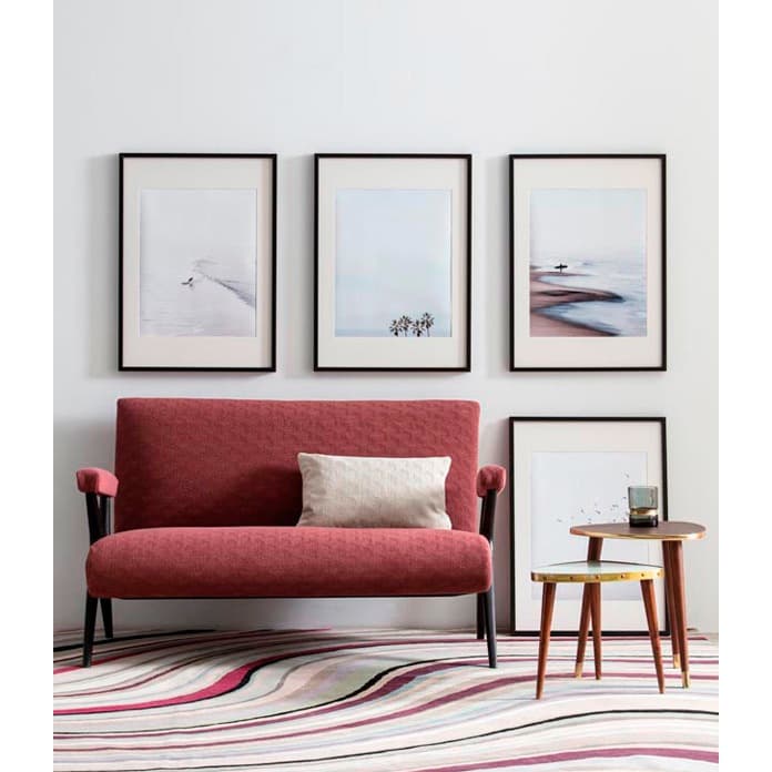 Kit Quadros Decorativos 3 Peças Praia Mar Areia Férias Viagem Turismo
