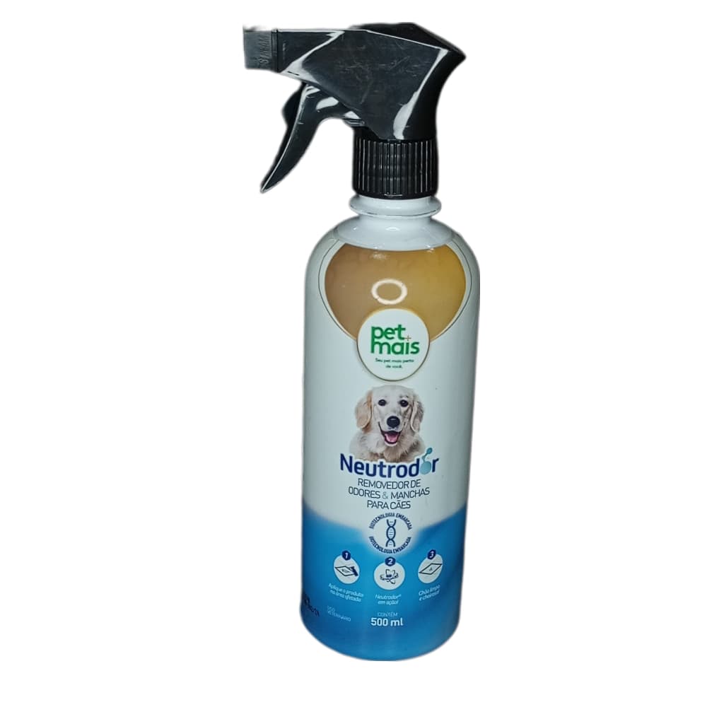Neutrodor Removedor De Odores E Manchas Para Cães Pet Mais