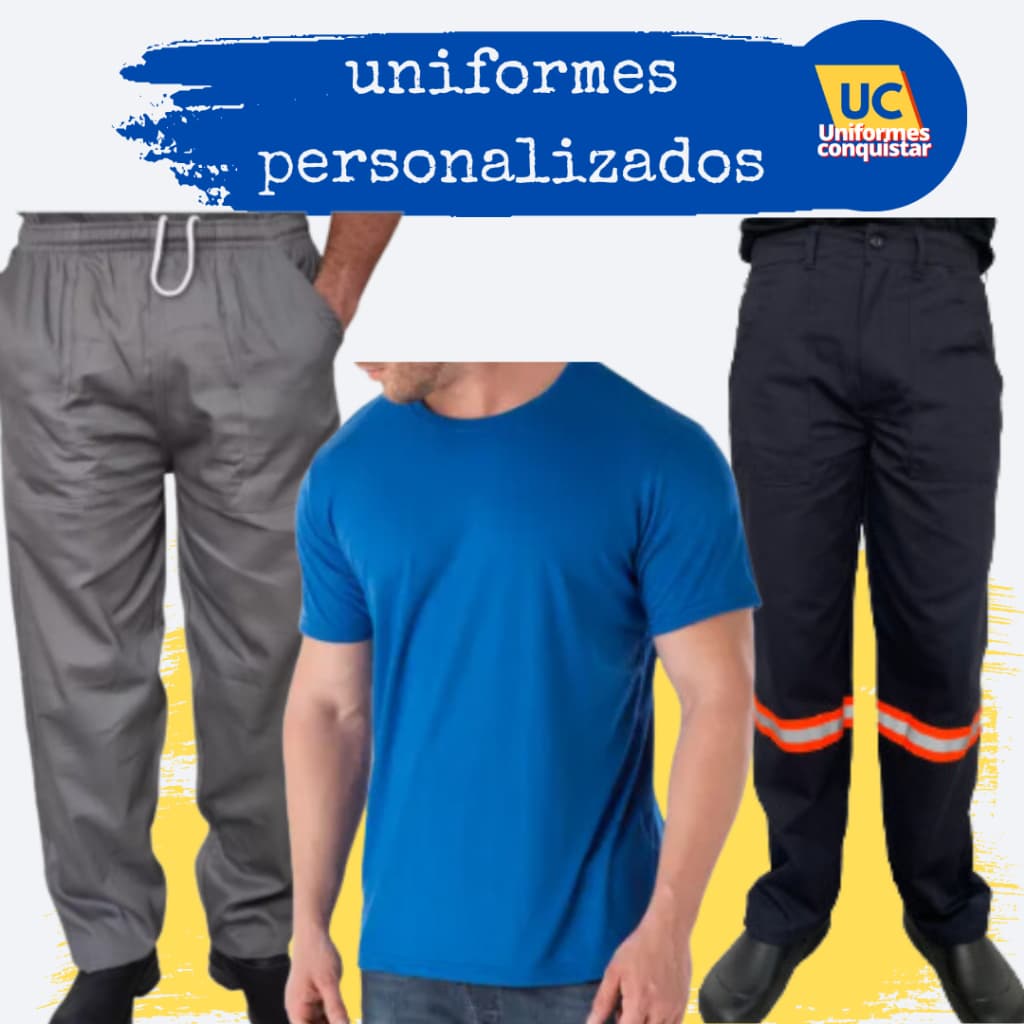 kit camisetas e calças uniformes personalizados, Monte seu kit, faça sua encomenda personalizada