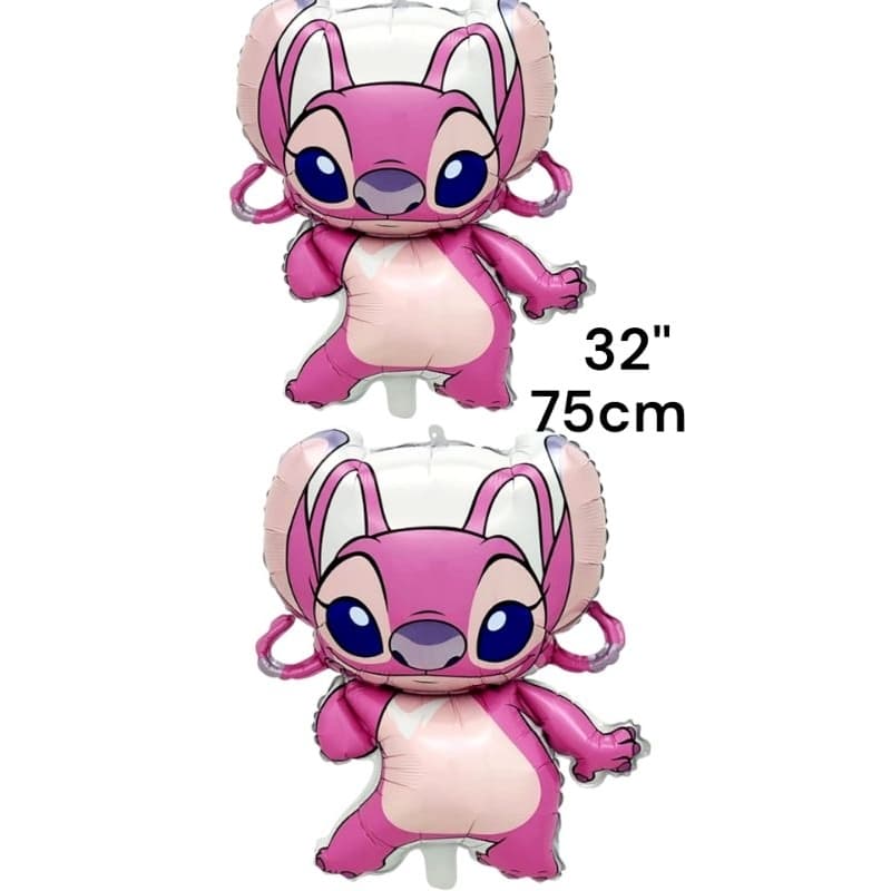 2pcs Balão metalizado Angel Linda para decorações tamanho 75cm