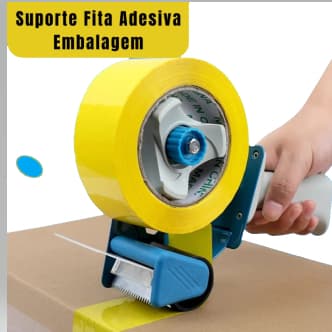 Aplicador Suporte de Fita Adesiva Durex Larga 50mm P/ Caixas
