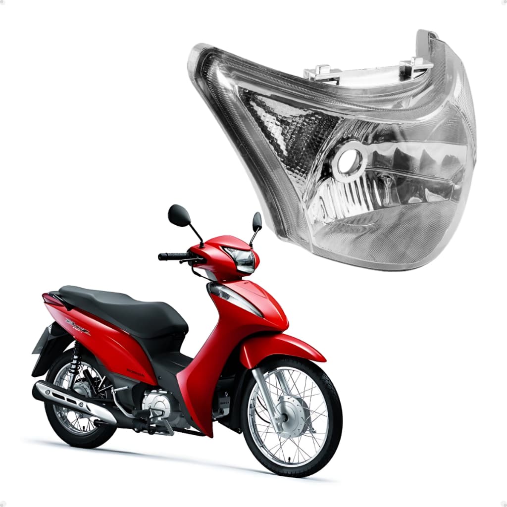 Bloco Óptico Farol Honda Biz 110 Biz 125 2011 A 2017