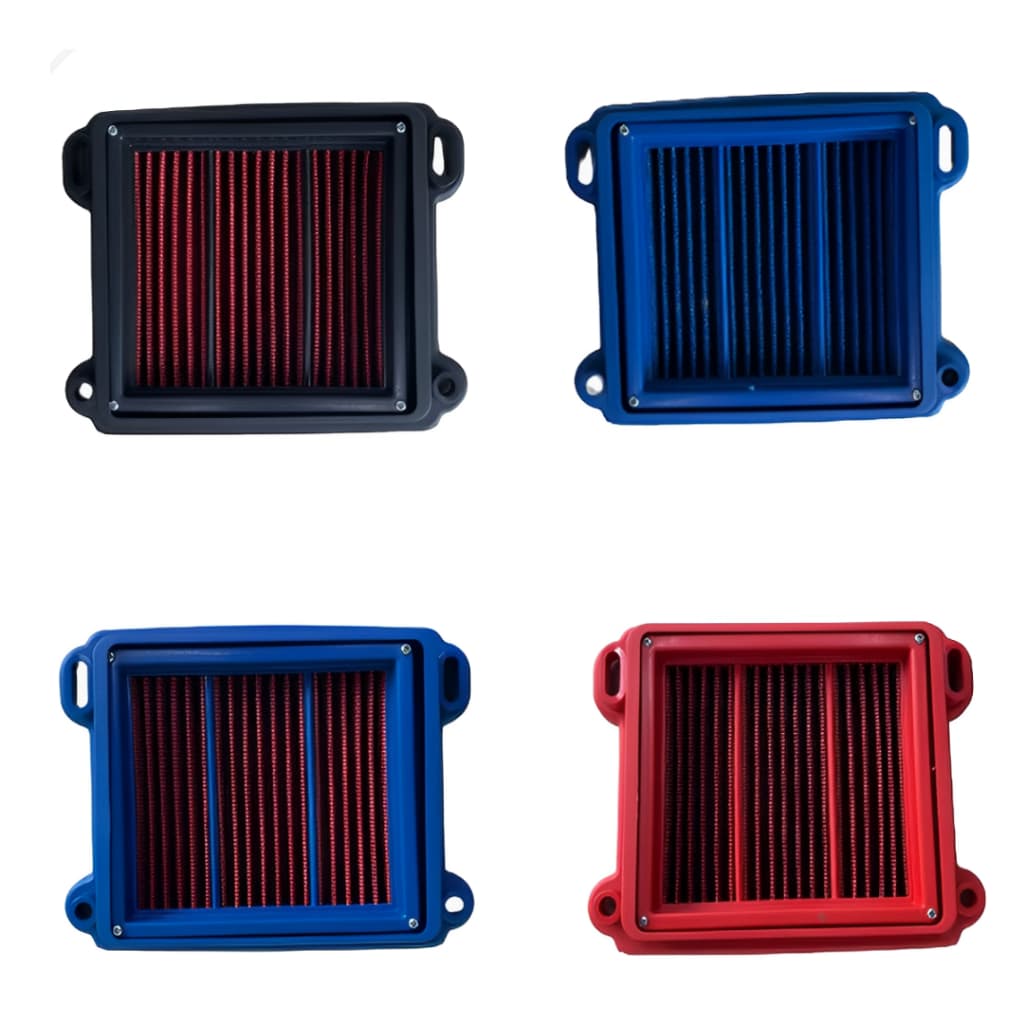 Filtro Ar Com Tampa Lavável Fan150 Titan125 150 Pop100 110 Bros125 150 160 Xre190 Filtro Do Grau