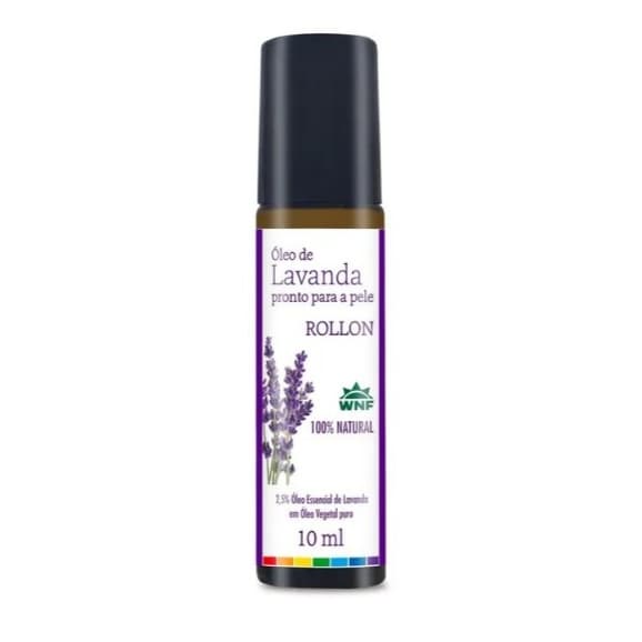 Roll-On Óleo de Lavanda Pronto Para Pele WNF Vegano 10ml