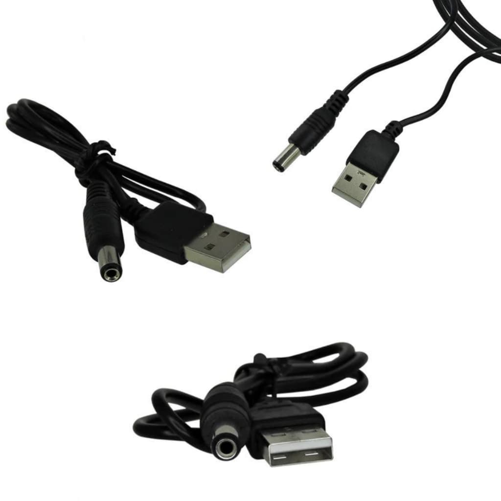 Cabo de Força USB para P4 DC Power Plug 5.3mm  2.1