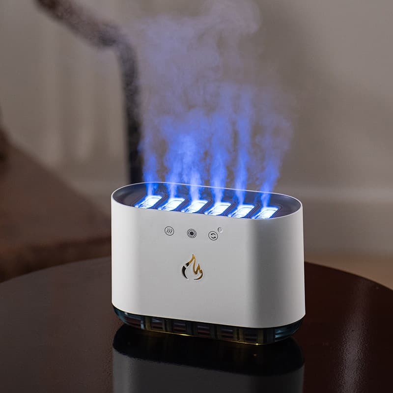 Umidificador Musical RGB Cotovia Difusor Ultrassônico E Aromatizador De Ar 700ML