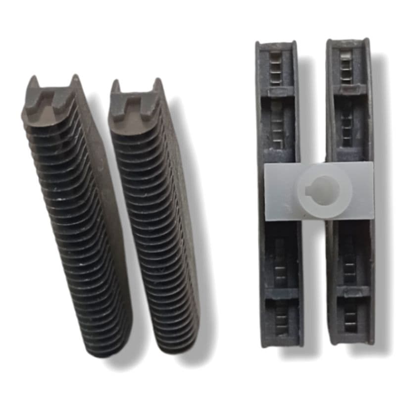 Par De Lâminas Do Multifuction Shaver Da Kemei KM-6558