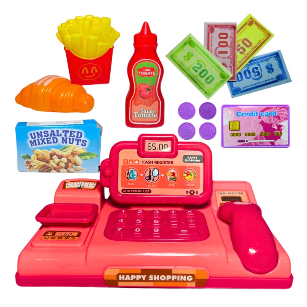 Mercadinho Brinquedo Educativo Caixa registradora Magic Comprinhas-Wellkids