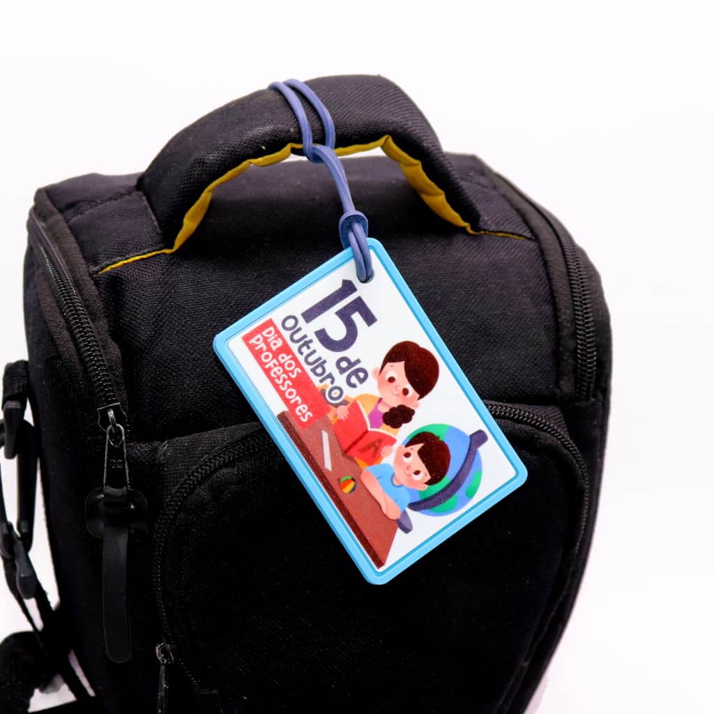 Tag de Identificação para Mochilas e Malas - Dia dos Professores