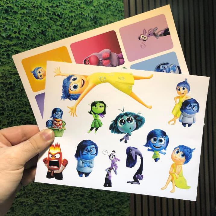 Sticker Cartela DIVERTID@MENTE Adesivo Vinil Teen, Infantil, Kids, Carro, Instrumento