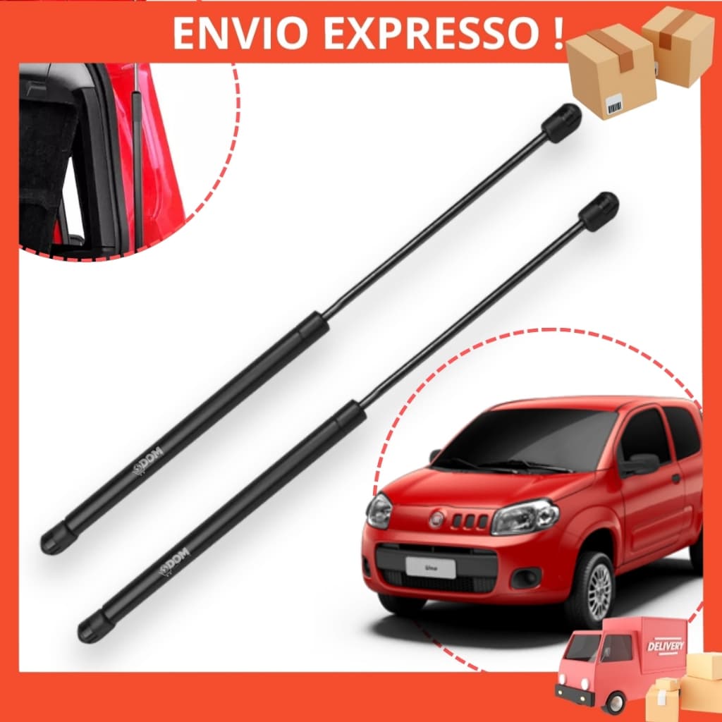 Amortecedor Porta Malas Tampa Traseira Pistão Novo Uno Vivace Way Attractive 2010 até 2017
