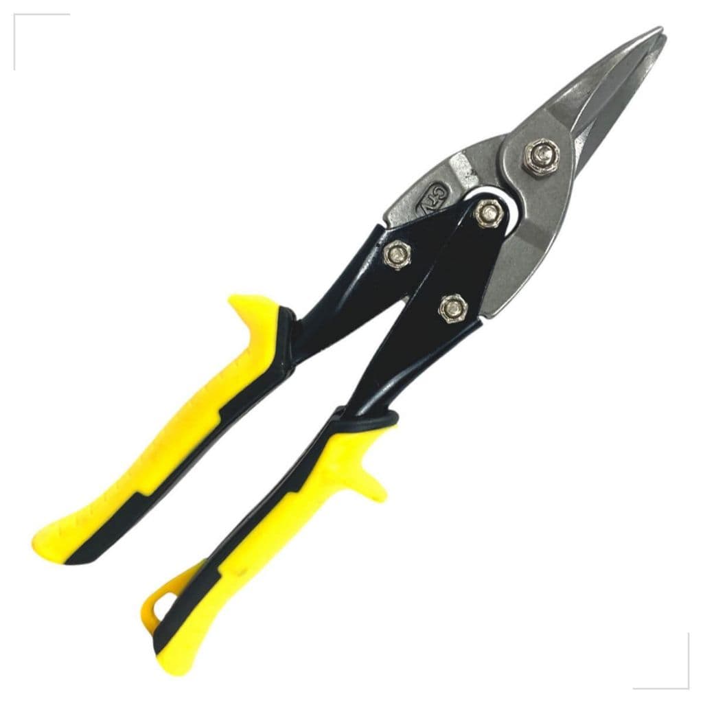 Tesoura Manual Cortar Chapa de Aço 25cm Profissional Alavanca Dupla