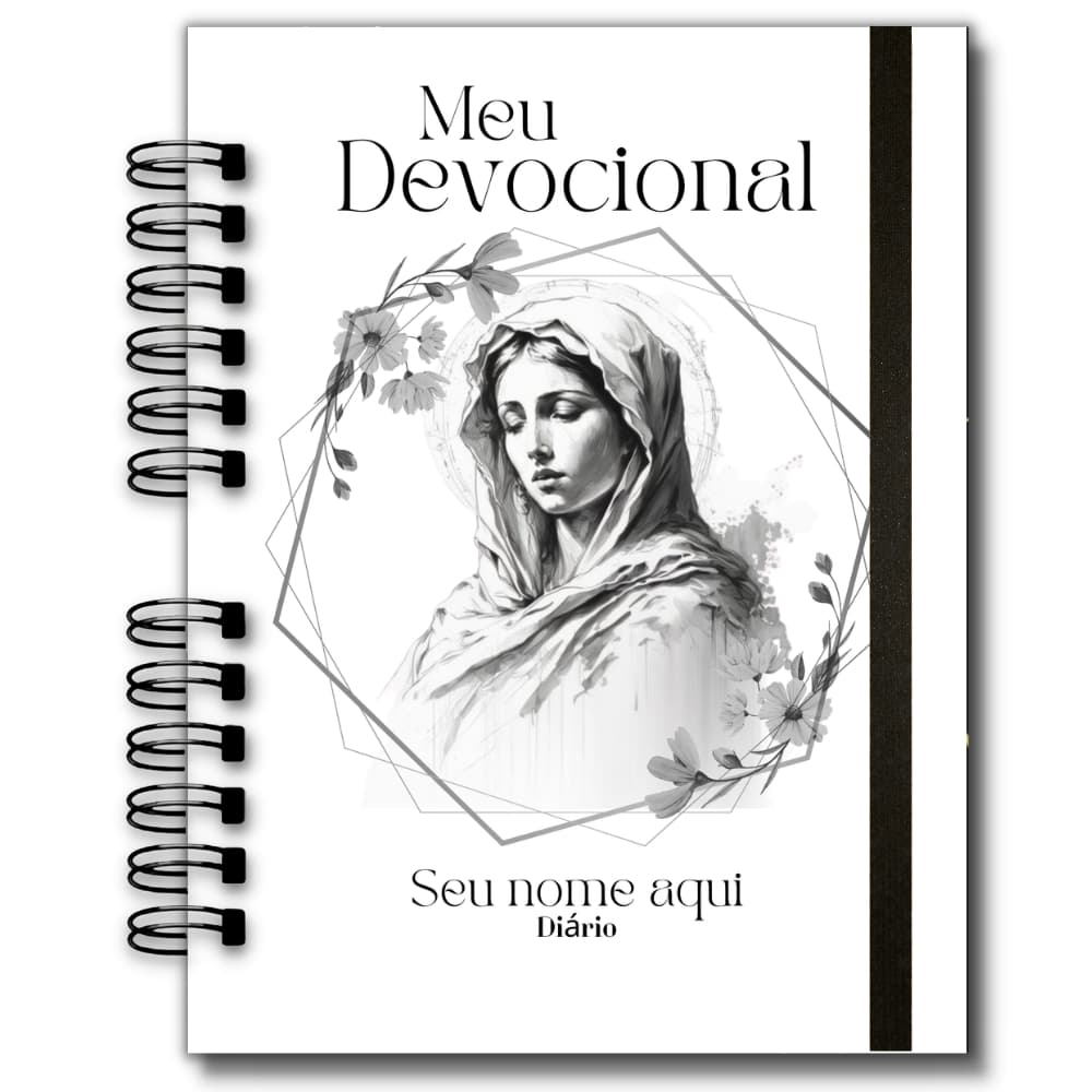 Planner Devocional- FEMININO - EMF.Planner - Devocionário - Caderno Devocional