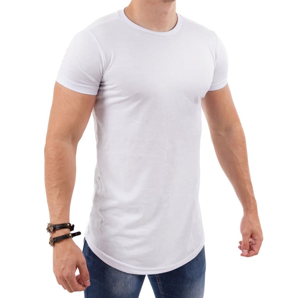 Camiseta Camisa Blusa Longline Ovesized Swag Algodão premium Qualidade Absoluta