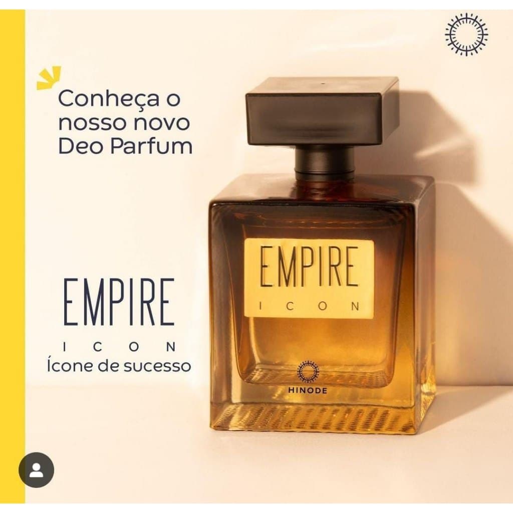 Hinode perfume masculino EMPIRE ICON