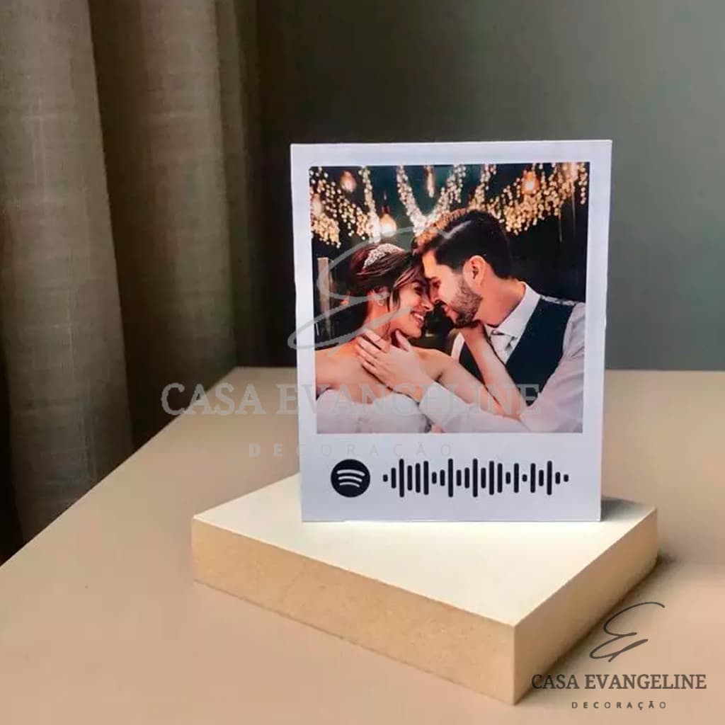 Kit 50 Bases de MDF BRANCO 10x8cm para Fotos Polaroid de Mesa adesivas Namorados 15mm alta qualidade