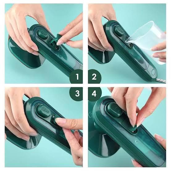 Mini Ferro Portátil Bivolt a Vapor - Iron
