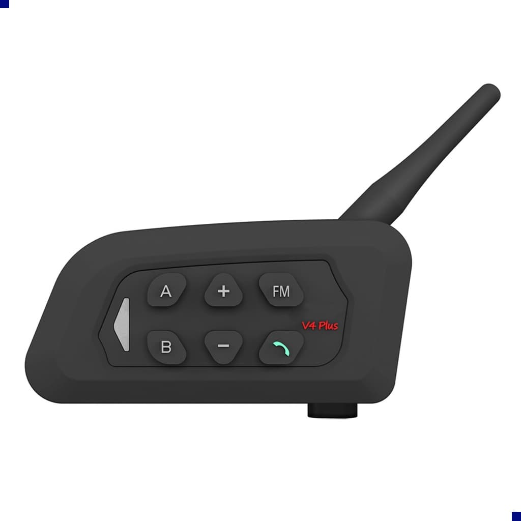 Intercomunicador de Capacete V4 Plus Fala com até 4 pessoas simultaneamente ouça músicas atenda ligações Ao Mesmo Tempo