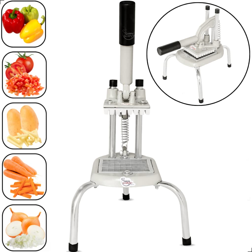Fatiador Cortador Picador de Batata Frutas Legumes Cabrita Industrial Profissional Oferta