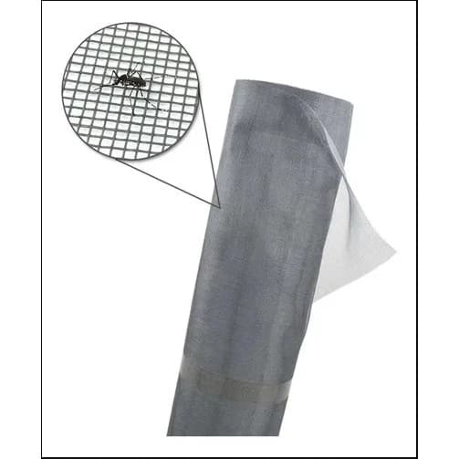 Tela de Fibra de Vidro Revestida Tela Mosquiteira Contra Mosquito Dengue Chicungunha Anti Inseto 1,20M de altura