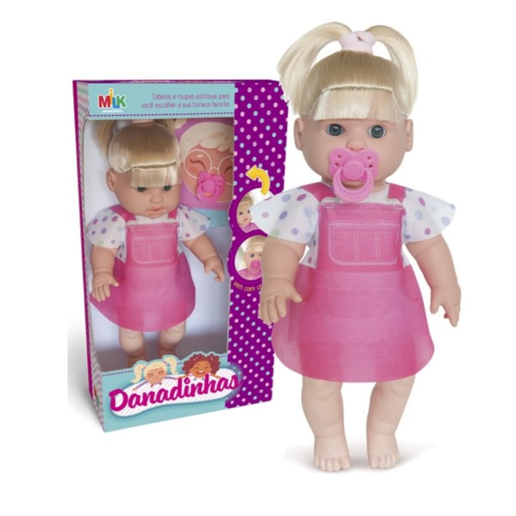 BONECA COLECAO DANADINHAS LOIRA