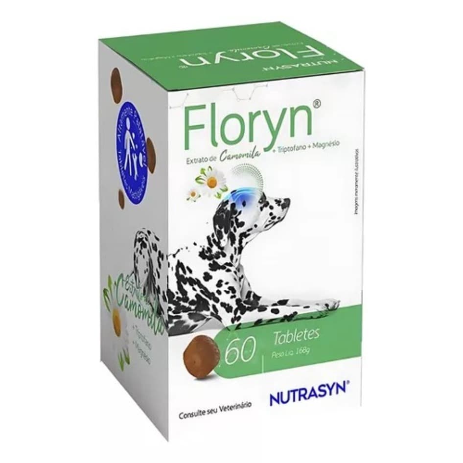 Suplemento Vitamínico Floryn Nutrasyn Para Cães - 60 Tablete