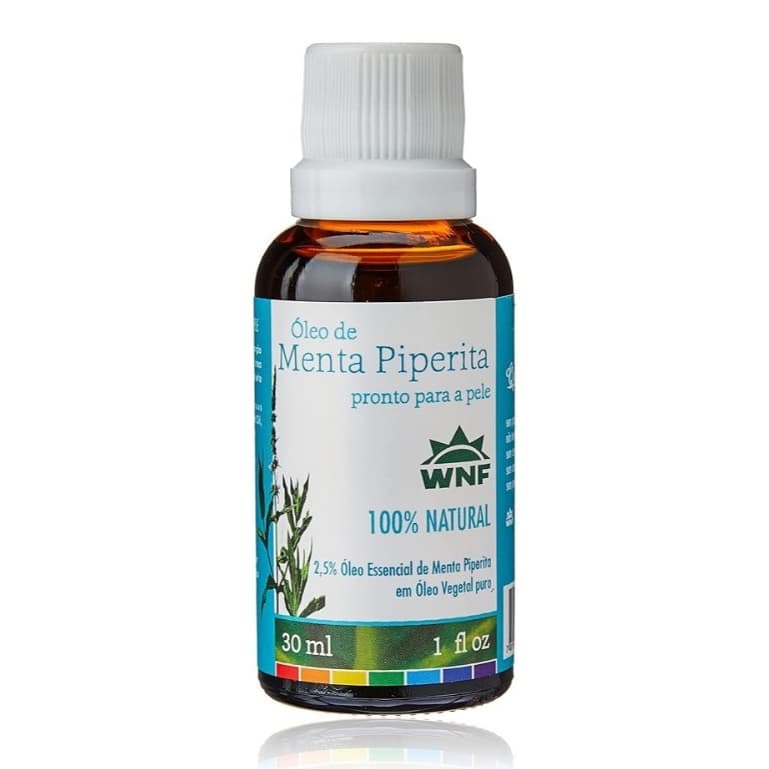 Óleo de Menta Piperita Pronto para Pele WNF 100% Natural 30ml