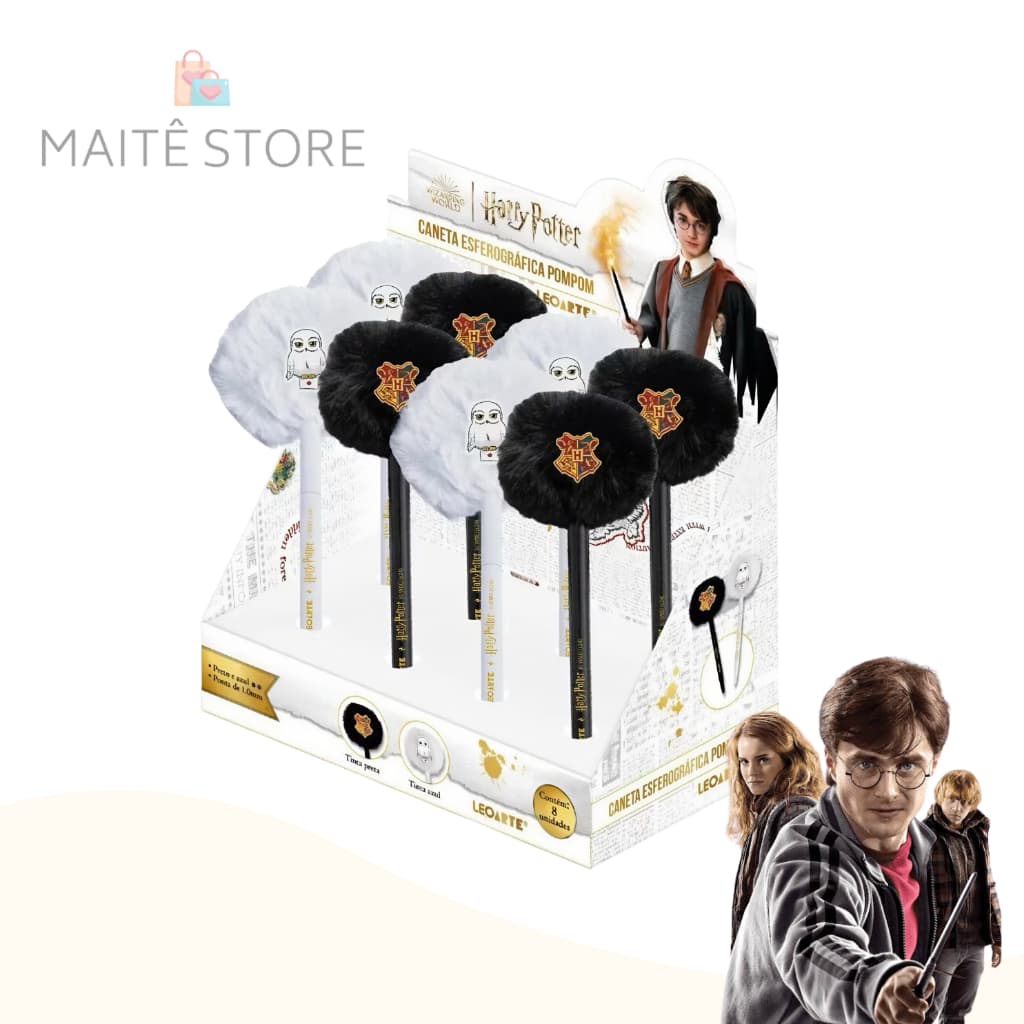 Caneta Pompom Harry Potter - Leonora