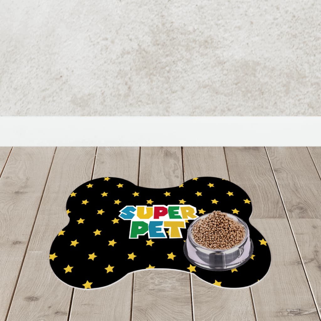 Tapete Pet Osso Super Pet Emborrachado Antiderrapante: