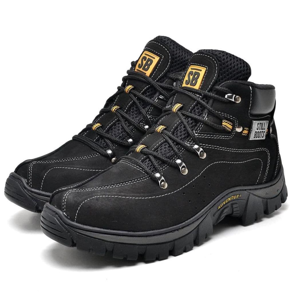 Bota Coturno Caterpillar Masculino Casual Modelo Adventure Trilha Trabalho Dia a Dia Confortável Resistente Super Barato