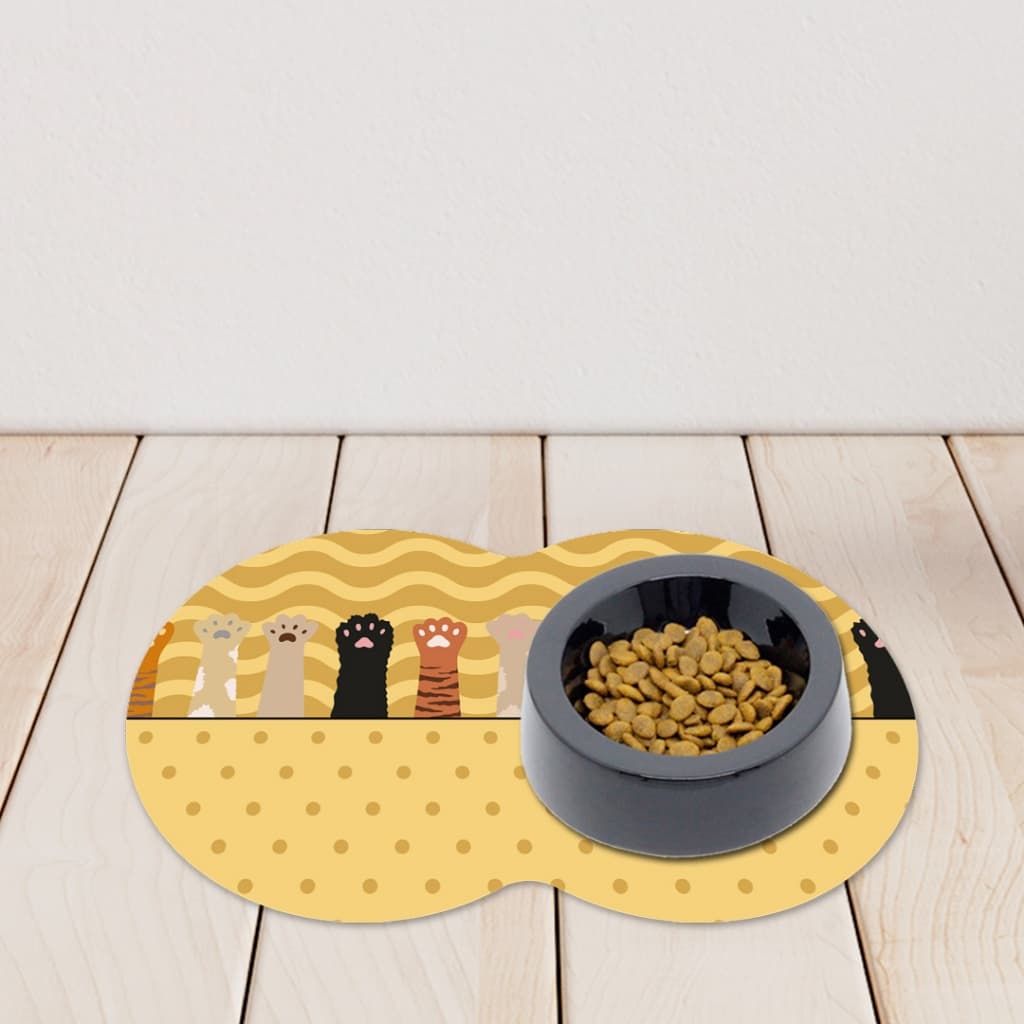 Tapete Pet Oval Antiderrapante: