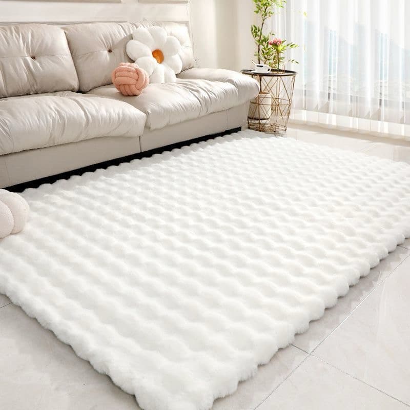 Tapete De Inverno Espesso Cabeceira De Cama Antiderrapante Quarto De Dormir 120x180 cm Ref:(Jy-126)