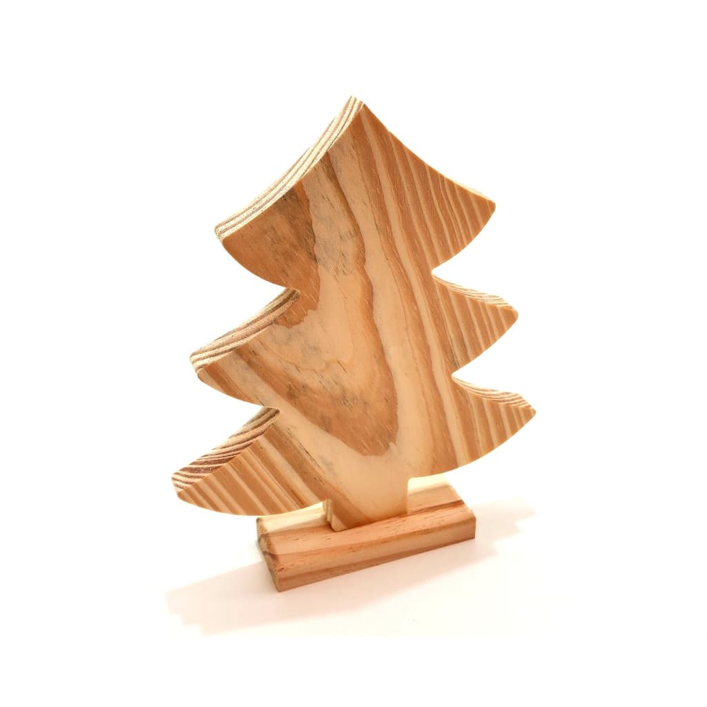 Árvore de Natal em Madeira Pinus 1 – Decoração Natalina Rústica para Casa ou Eventos