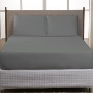 Jogo De Lençol King Liso 400 Fios 03 Peças Lençol Cama King Com Elástico